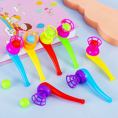 Magic Floating Ball Game Fun Blowing Pipe Toy for Kids, Christmas & Birthday Party