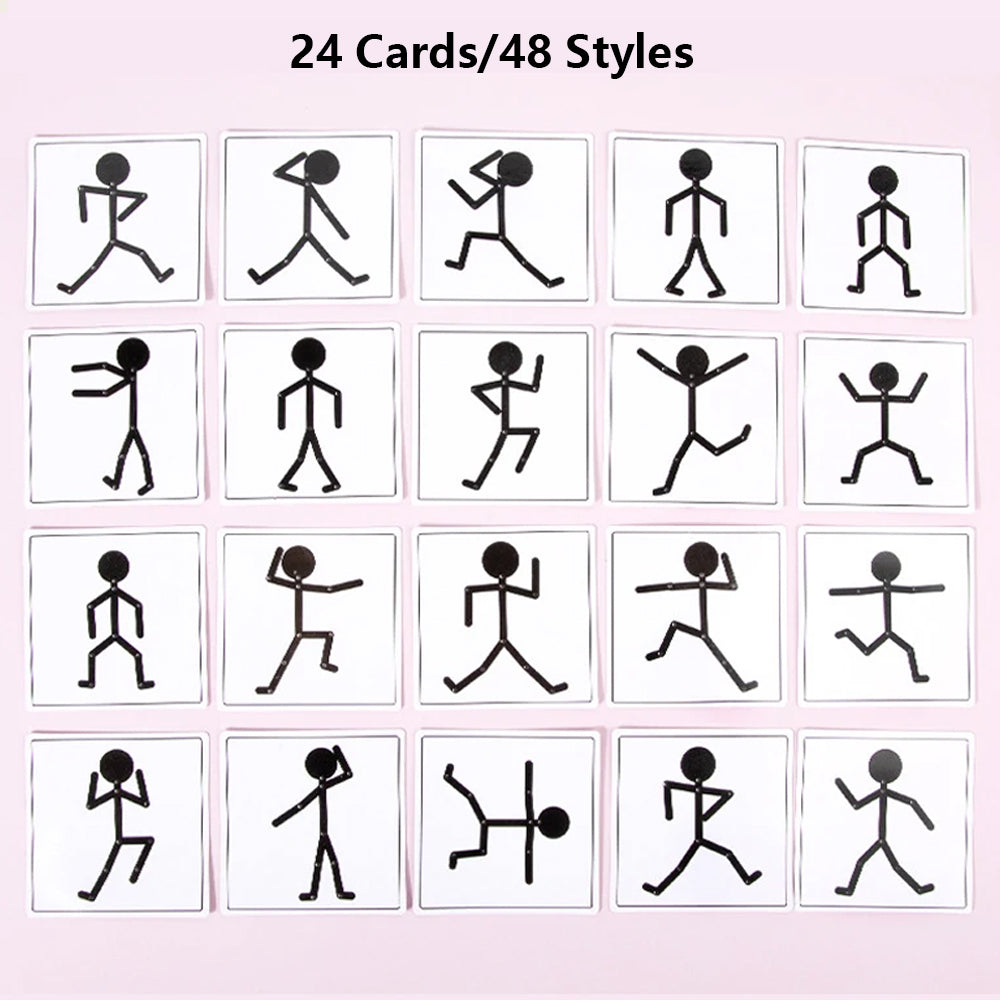 Stick Sporty Men Puzzle Set  Early Learning Montessori Material For Kids 3 Brain Teaser  Fine Motor 4