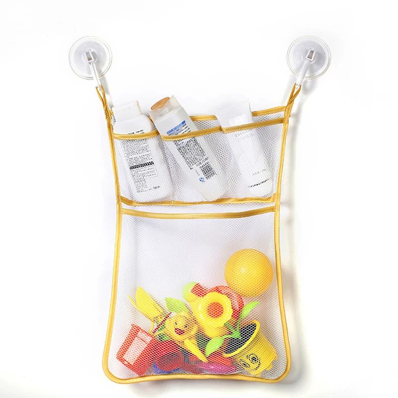 Animal Baby Bath Toy Organizer Tidy Storage Hanging Bag for Bathtub Doll  Water Toys
