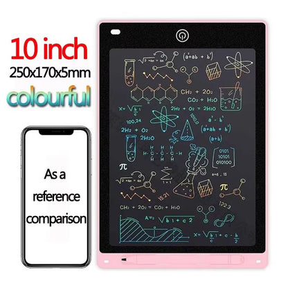 LCD Writing Tablet Drawing Board Kids Graffiti Sketchpad Toy Handwriting Blackboard For Creative Pl