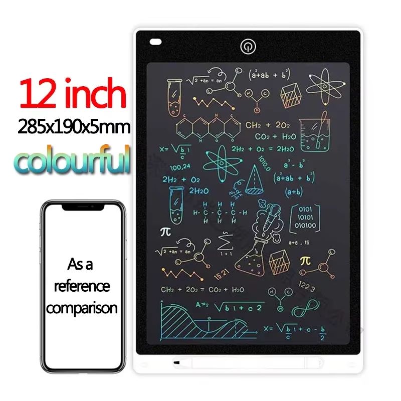 LCD Writing Tablet Drawing Board Kids Graffiti Sketchpad Toy Handwriting Blackboard For Creative Pl