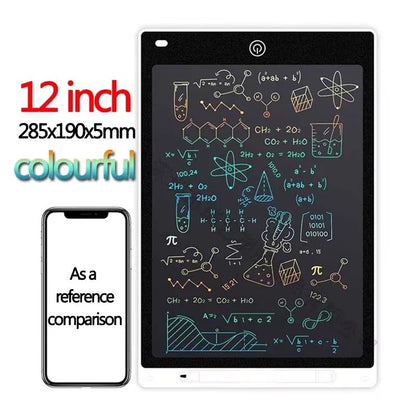 LCD Writing Tablet Drawing Board Kids Graffiti Sketchpad Toy Handwriting Blackboard For Creative Pl