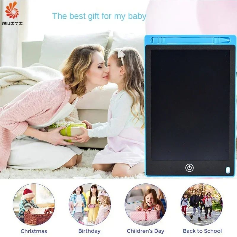 LCD Writing Tablet Drawing Board Kids Graffiti Sketchpad Toy Handwriting Blackboard For Creative Pl