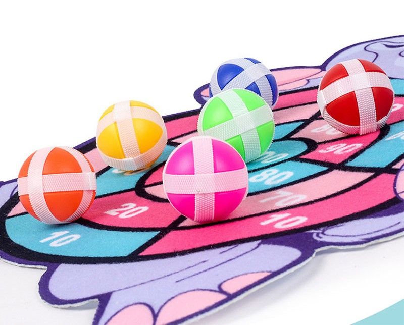 Baby Toy Sticky Ball Dart Board Fun Educational Games for Toddlers  Children Montessori Indoor Sp