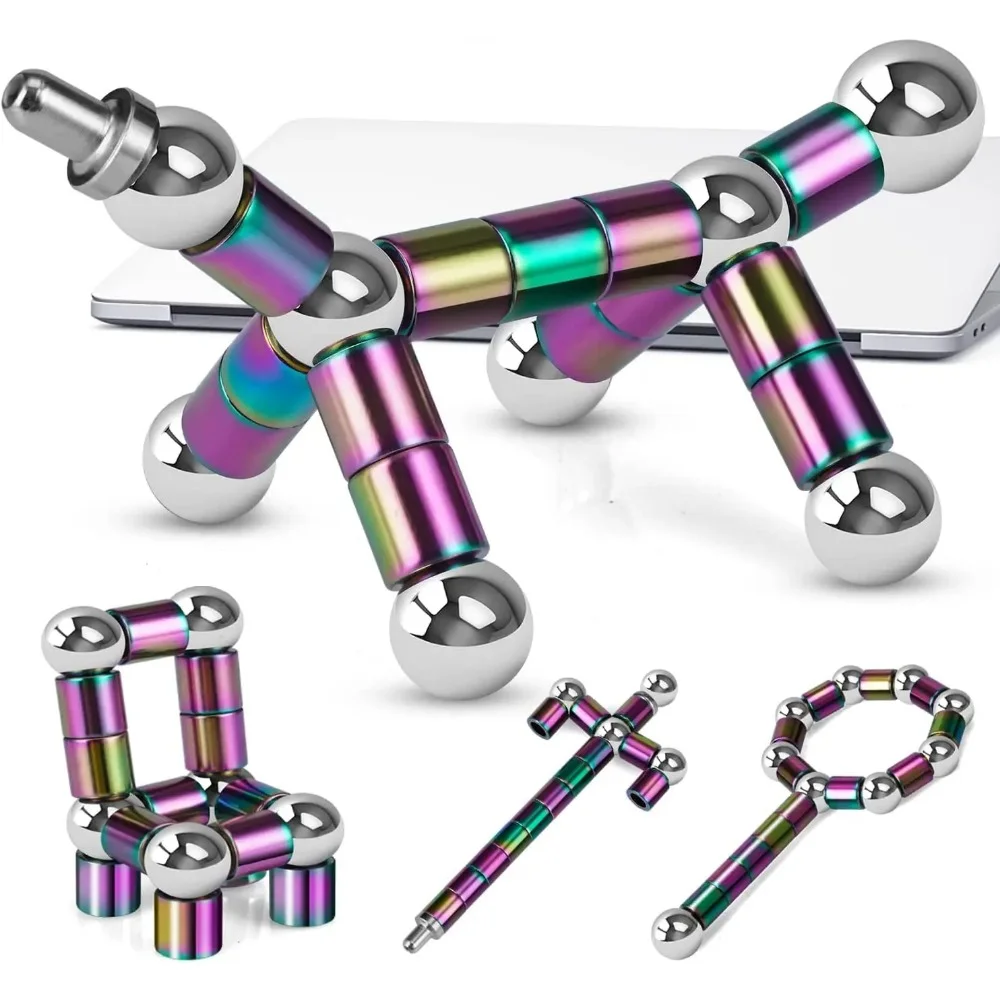 Multifunctional Magnetic Pen for Fidgeting Relieve Stress  Anxiety  Cool Office Gift