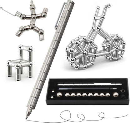 Multifunctional Magnetic Pen for Fidgeting Relieve Stress  Anxiety  Cool Office Gift