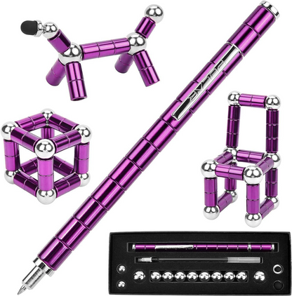 Multifunctional Magnetic Pen for Fidgeting Relieve Stress  Anxiety  Cool Office Gift