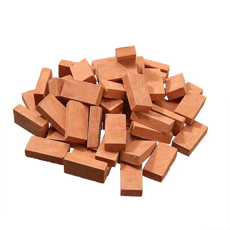 50pcs Mini Bricks For Fairy Garden Building Realistic Miniature Landscaping Figurine  DIY Fake Bric 5