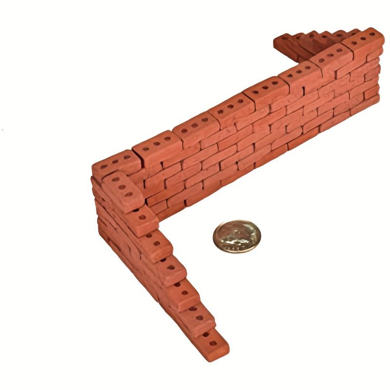 50pcs Mini Bricks For Fairy Garden Building Realistic Miniature Landscaping Figurine  DIY Fake Bric 8