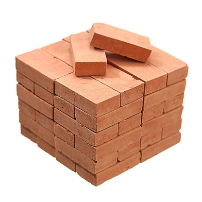50pcs Mini Bricks For Fairy Garden Building Realistic Miniature Landscaping Figurine  DIY Fake Bric 11