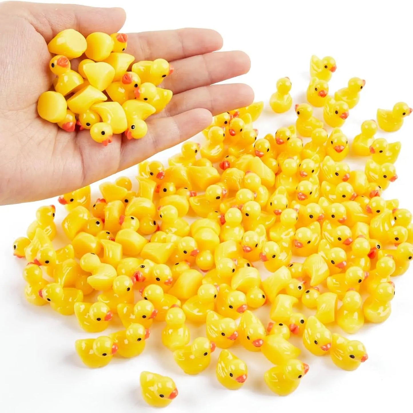 Mini Resin Ducks Tiny Duck Charms For DIY Landscape Decorations 8