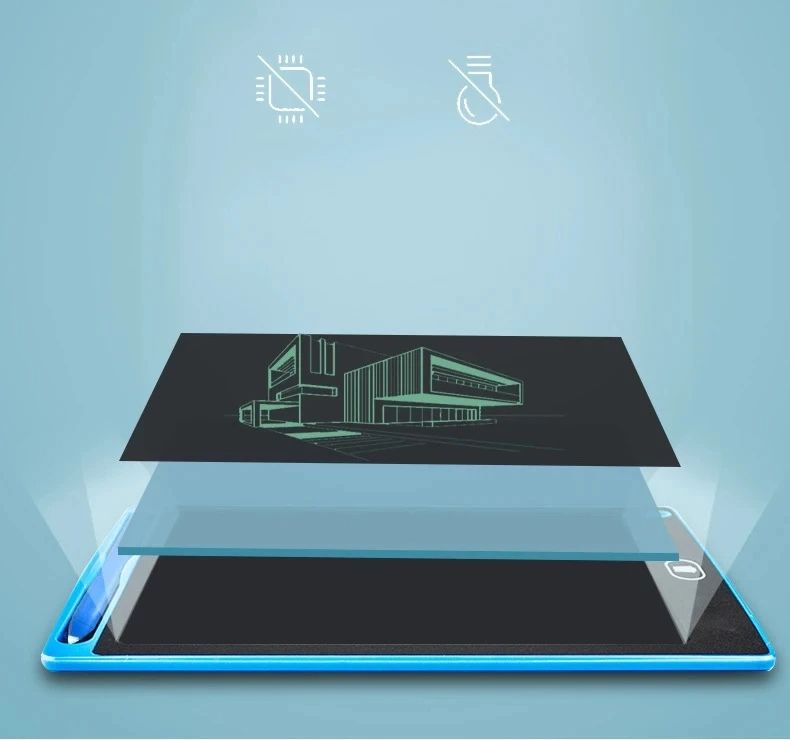 LCD Writing Tablet Drawing Board Montessori Educational Toy  Magic Blackboard Gift For Kids 6