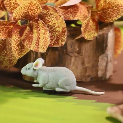 Electric Cat Toy Mouse Automatic Crawling Robot With Vibration For Playful Pet Interaction 1