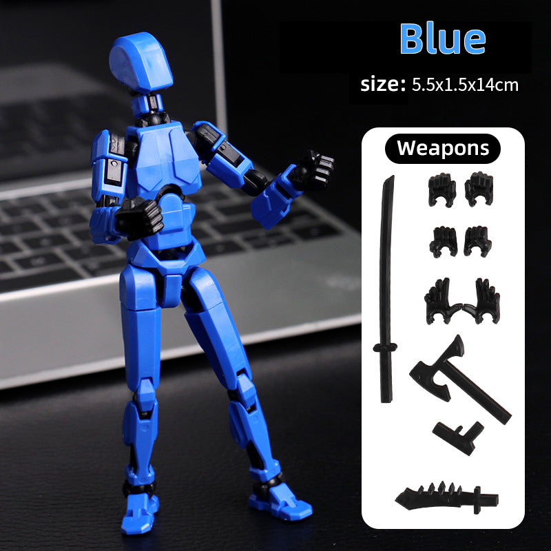 3D Printed Shapeshift Robot MultiJointed Movable Figure Toy for Kids Adults  Creative Play Perf