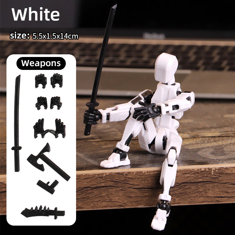 3D Printed Shapeshift Robot MultiJointed Movable Figure Toy for Kids Adults  Creative Play Perf