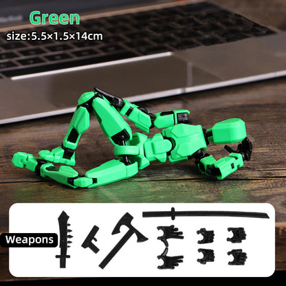 3D Printed Shapeshift Robot MultiJointed Movable Figure Toy for Kids Adults  Creative Play Perf