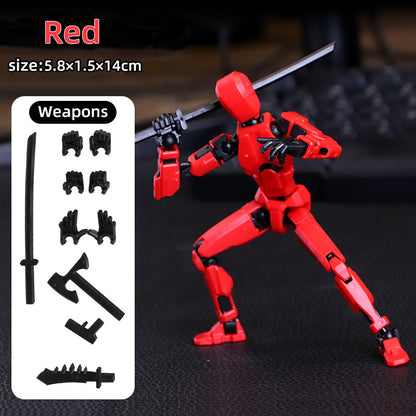 3D Printed Shapeshift Robot MultiJointed Movable Figure Toy for Kids Adults  Creative Play Perf