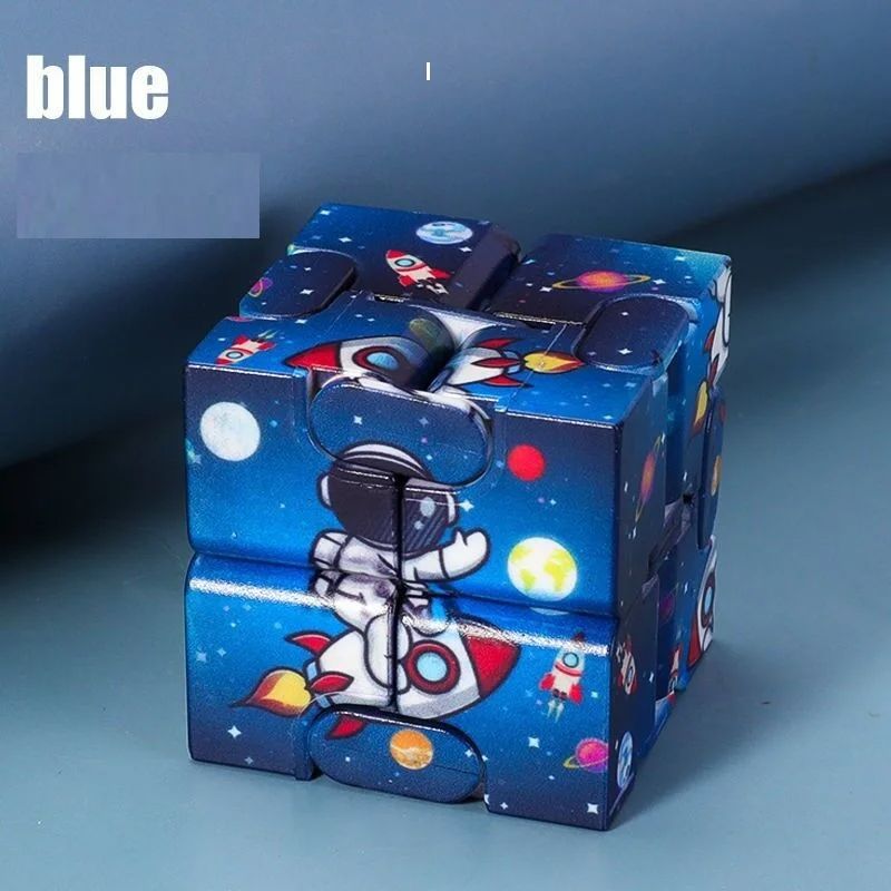 Infinity Cube Fidget Toy  Flip ADHD  Anxiety Relief Stress Relief Puzzle For Kids  Adults  Magic Fi 10