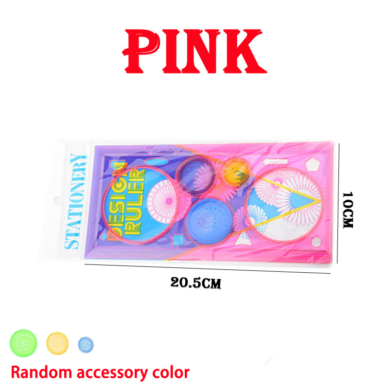 Geometry Spirograph Drawing Stencils Set Painting Template Art Crafts Creative Kids Educational Toy 6