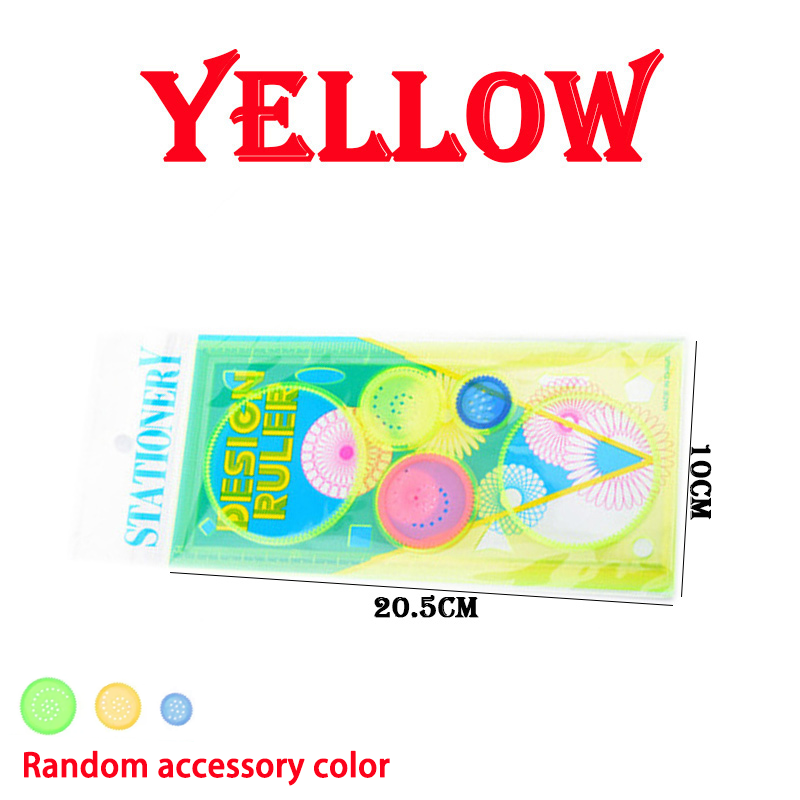 Geometry Spirograph Drawing Stencils Set Painting Template Art Crafts Creative Kids Educational Toy 8