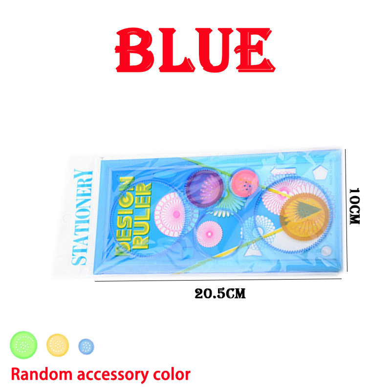Geometry Spirograph Drawing Stencils Set Painting Template Art Crafts Creative Kids Educational Toy 9