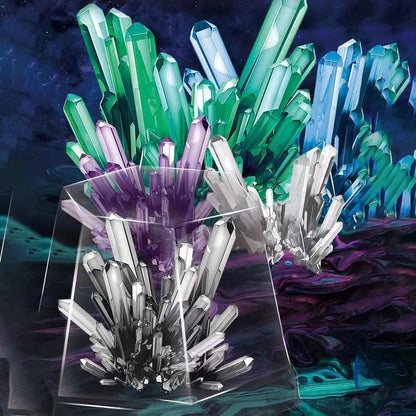 Magics Crystal Growing Kit  DIY Science Experiments Educational STEM Toy For Kids Stress Relief  Ho