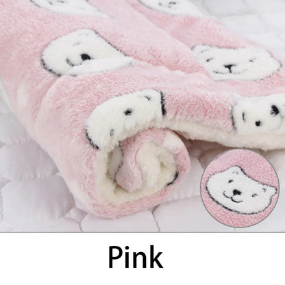 Flannel Pet Sleeping Mat Soft Dog Bed  Cat Litter Blanket For Small  Large Pets 10