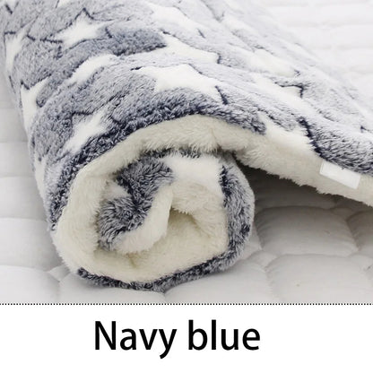Flannel Pet Sleeping Mat Soft Dog Bed  Cat Litter Blanket For Small  Large Pets 9