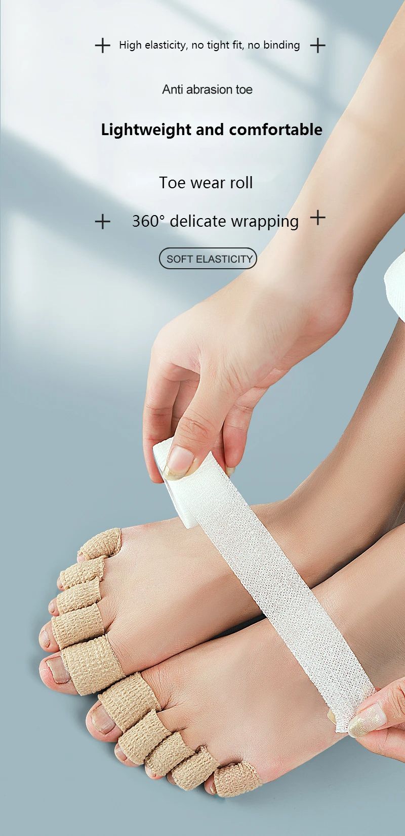 Shoe Heel Protectors, Anti-Wear Stickers for Toe & Heel Pain Relief – Comfortable Foot Care Pads