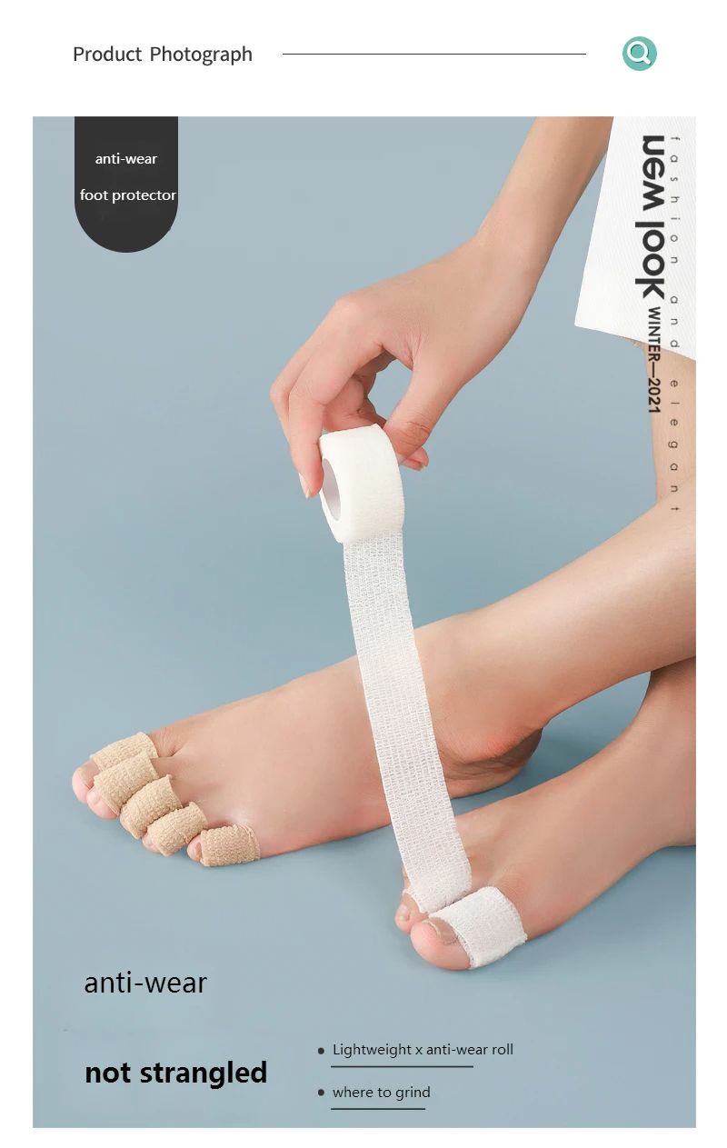 Shoe Heel Protectors AntiWear Stickers For Toe  Heel Pain Relief  Comfortable Foot Care Pads 6