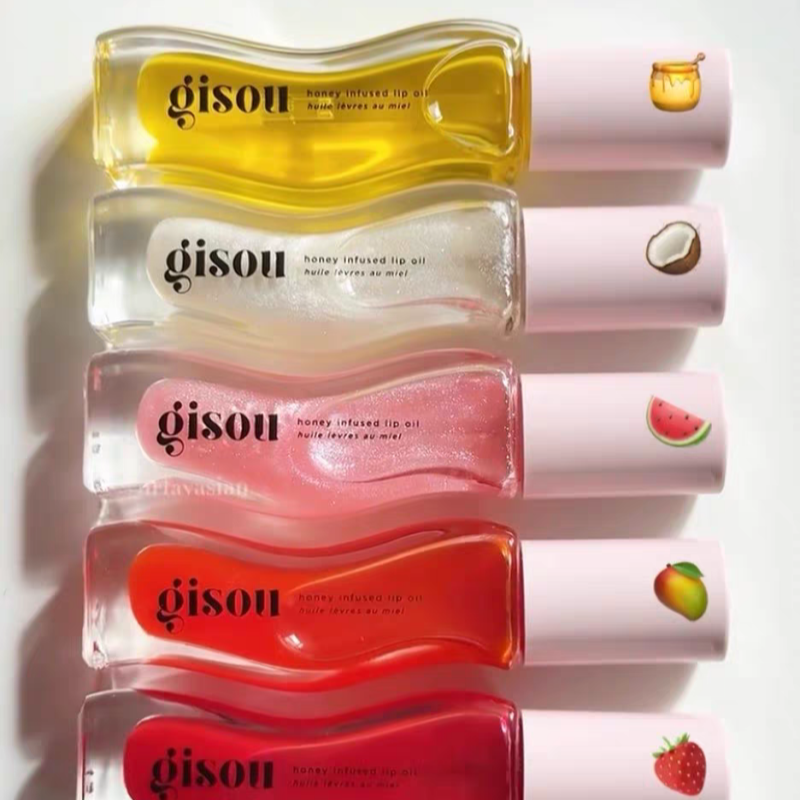 Water Light Fruit Honey Essence Lip Oil, Sexy Plump Lip Jelly for Hydration and Shine