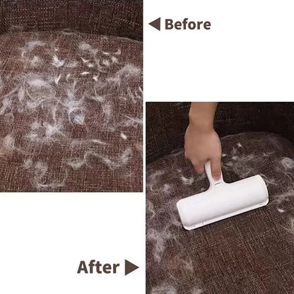 SelfCleaning Pet Hair Remover Roller Reusable Cat  Dog Fur Remover  Quick Animal Hair Removal To