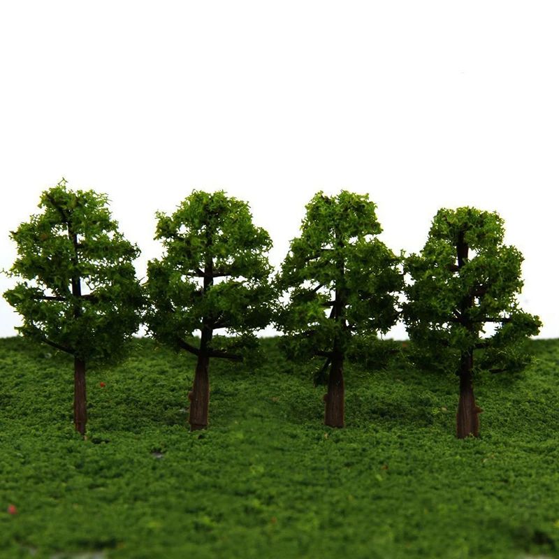 Mini Model Trees For Micro Landscape Decor DIY Scale Architectural Layout Train Scenery  Nature Toy 1