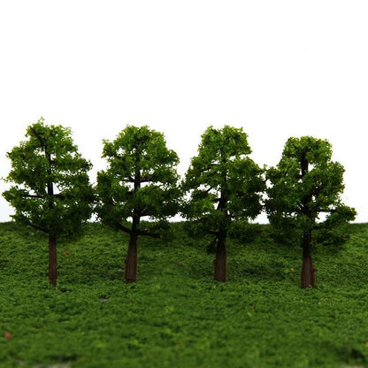 Mini Model Trees For Micro Landscape Decor DIY Scale Architectural Layout Train Scenery  Nature Toy 1