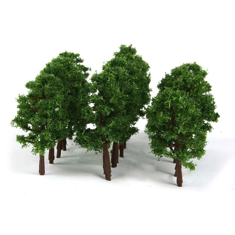 Mini Model Trees For Micro Landscape Decor DIY Scale Architectural Layout Train Scenery  Nature Toy 3