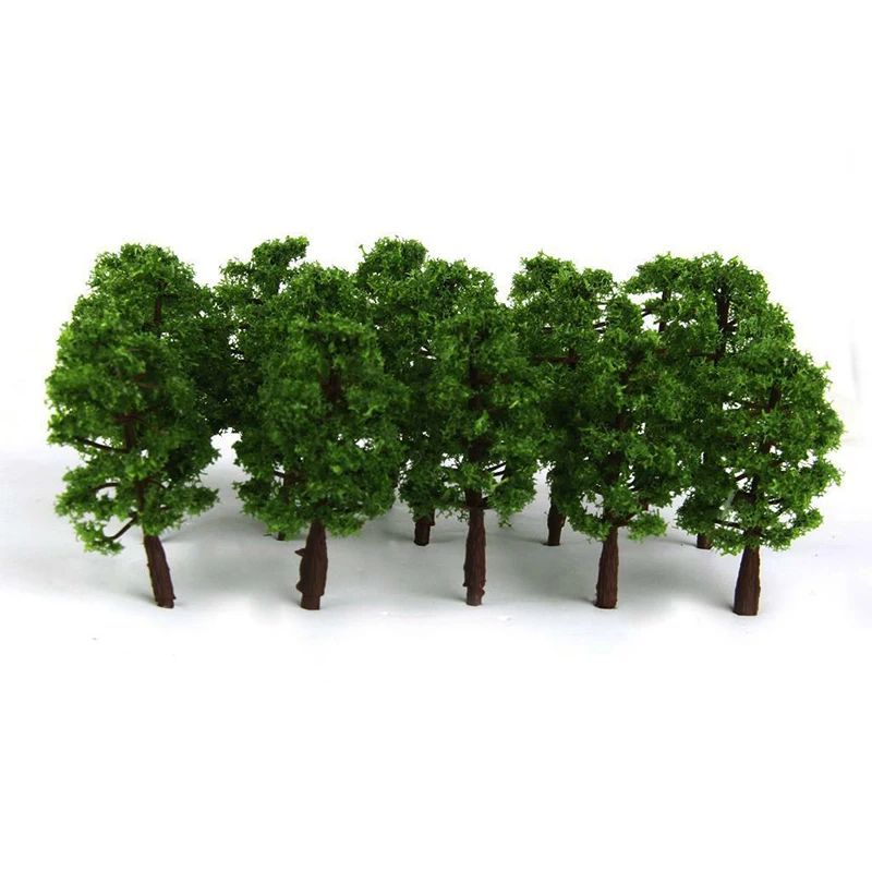 Mini Model Trees For Micro Landscape Decor DIY Scale Architectural Layout Train Scenery  Nature Toy 4