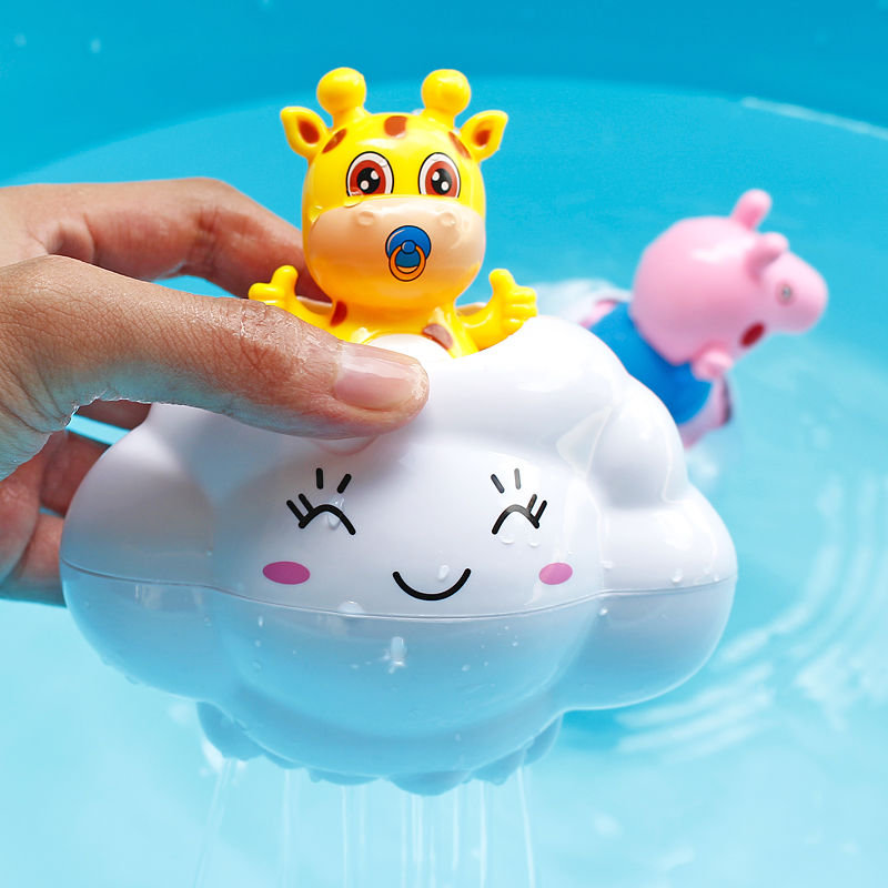 Cute Cloud Shower Bath Toy For Babies Water Spraying Bathing Toy For Kids  Fun Swimming  ParentChil 3