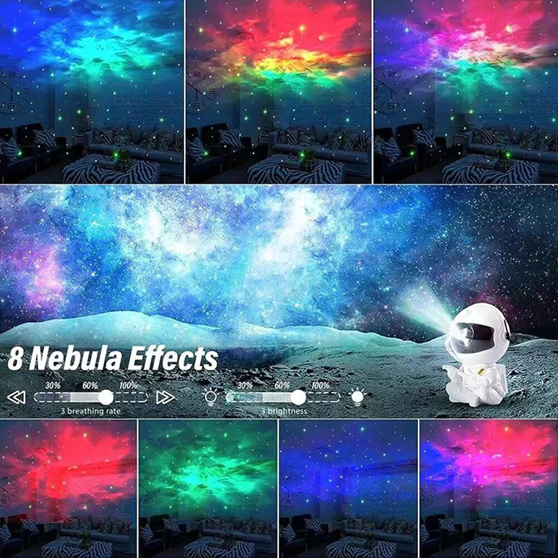 Astronaut Projector LED Night Light Galaxy Star Projector For Kids  Bedroom Decor 2