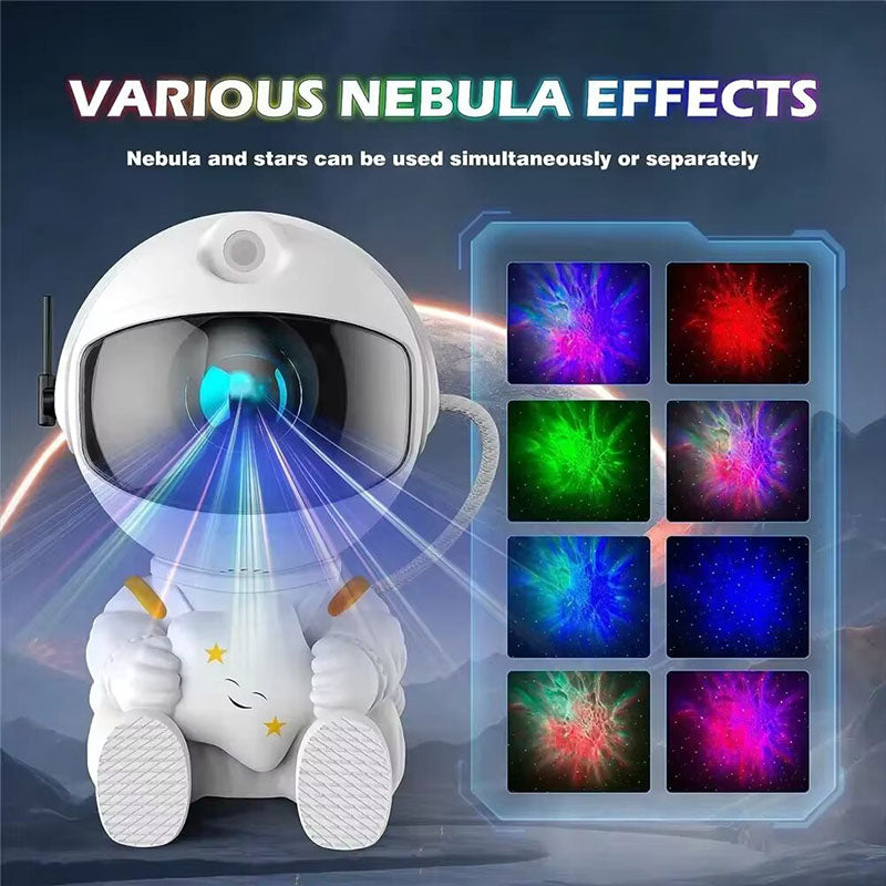 Astronaut Projector LED Night Light Galaxy Star Projector For Kids  Bedroom Decor 4