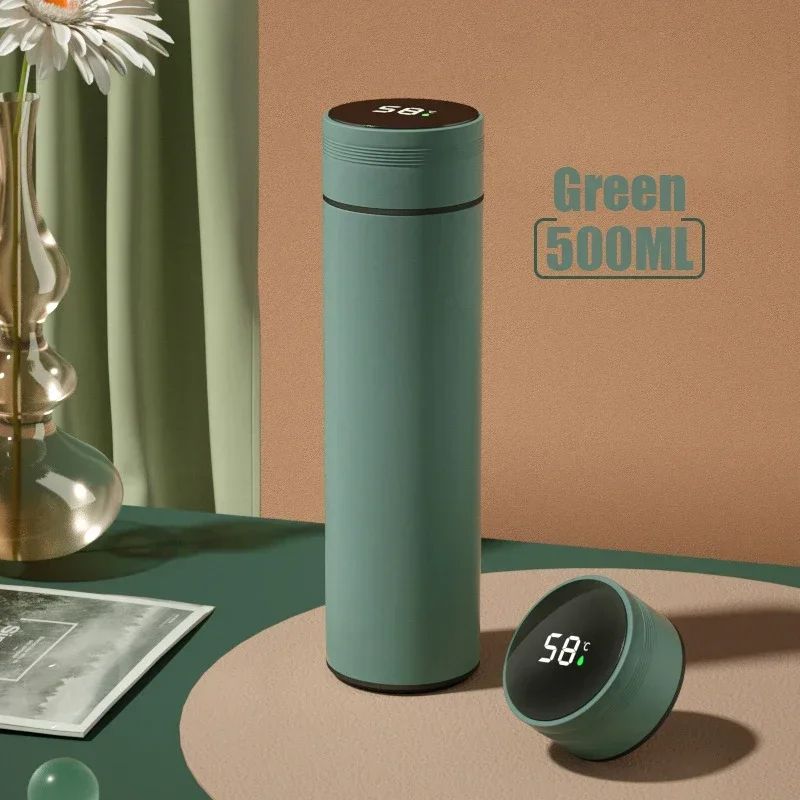 Temperature Display Thermos HotCold Stainless Steel Divided Thermos Bottle For Outdoor  Daily Use 21