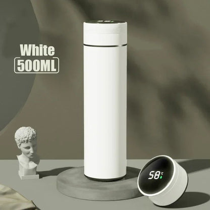 Temperature Display Thermos HotCold Stainless Steel Divided Thermos Bottle For Outdoor  Daily Use 17