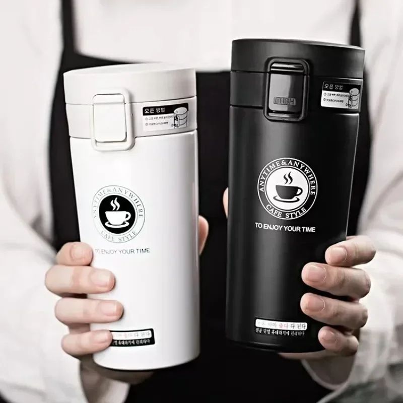 Premium Thermal Mug, Double Wall 304 Stainless Steel Coffee Cup, Vacuum Flask Thermos Water Bottle