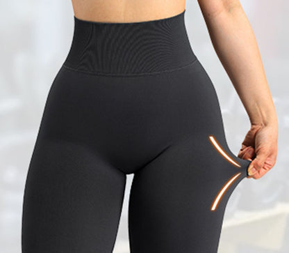 Seamless Push Up Leggings for Women High Waist Tummy Control Yoga Pants with Butt Lifting Design