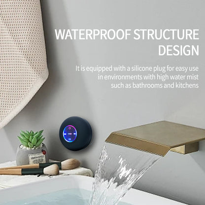 Waterproof Bluetooth Speaker Portable Wireless Speaker With Suction Cup LED Mini Sound Box For Show 2