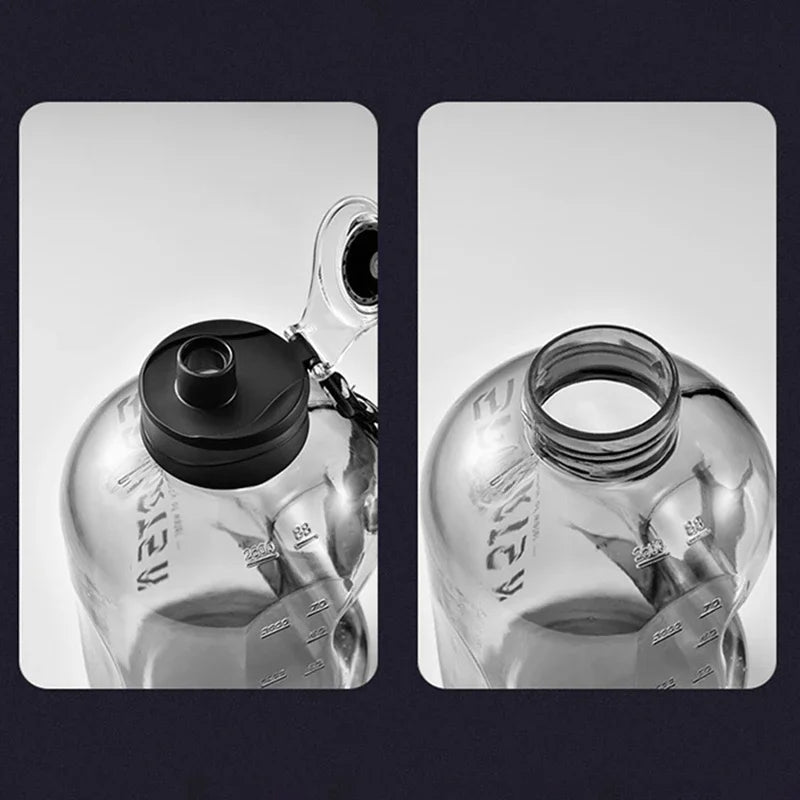 Portable Large Capacity Water Bottle for Gym, Cycling & Camping Mens Sports Water Kettle with Leak-Proof Lid