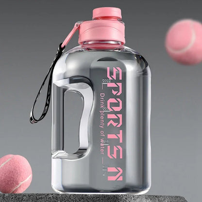 Portable Large Capacity Water Bottle for Gym, Cycling & Camping Mens Sports Water Kettle with Leak-Proof Lid