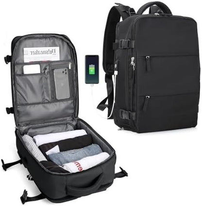 Ultimate Travel Backpack Ryanair Cabin Bag Compliant LaptopFriendly CarryOn for Men  Women  mo