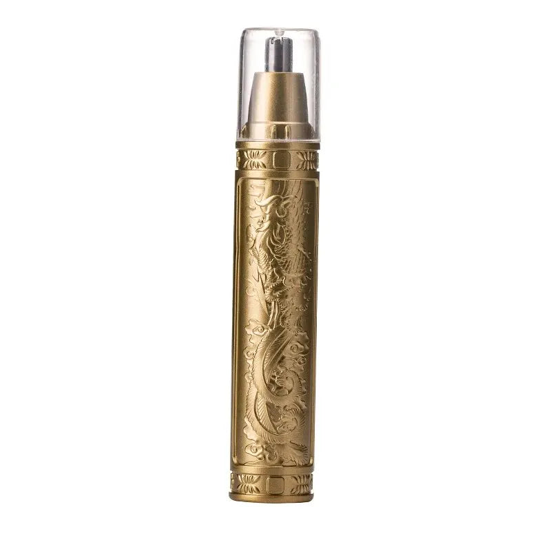 Golden Dragon And Phoenix Nose Hair Trimmer Compact & Unisex for Easy Grooming