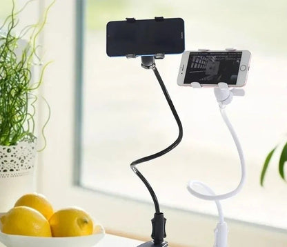 Flexible Phone Stand 360 Rotatable Clip Holder for Bed Desk  Travel  HandsFree Viewing Anywher