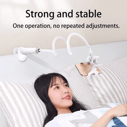 Flexible Phone Stand 360 Rotatable Clip Holder for Bed Desk  Travel  HandsFree Viewing Anywher